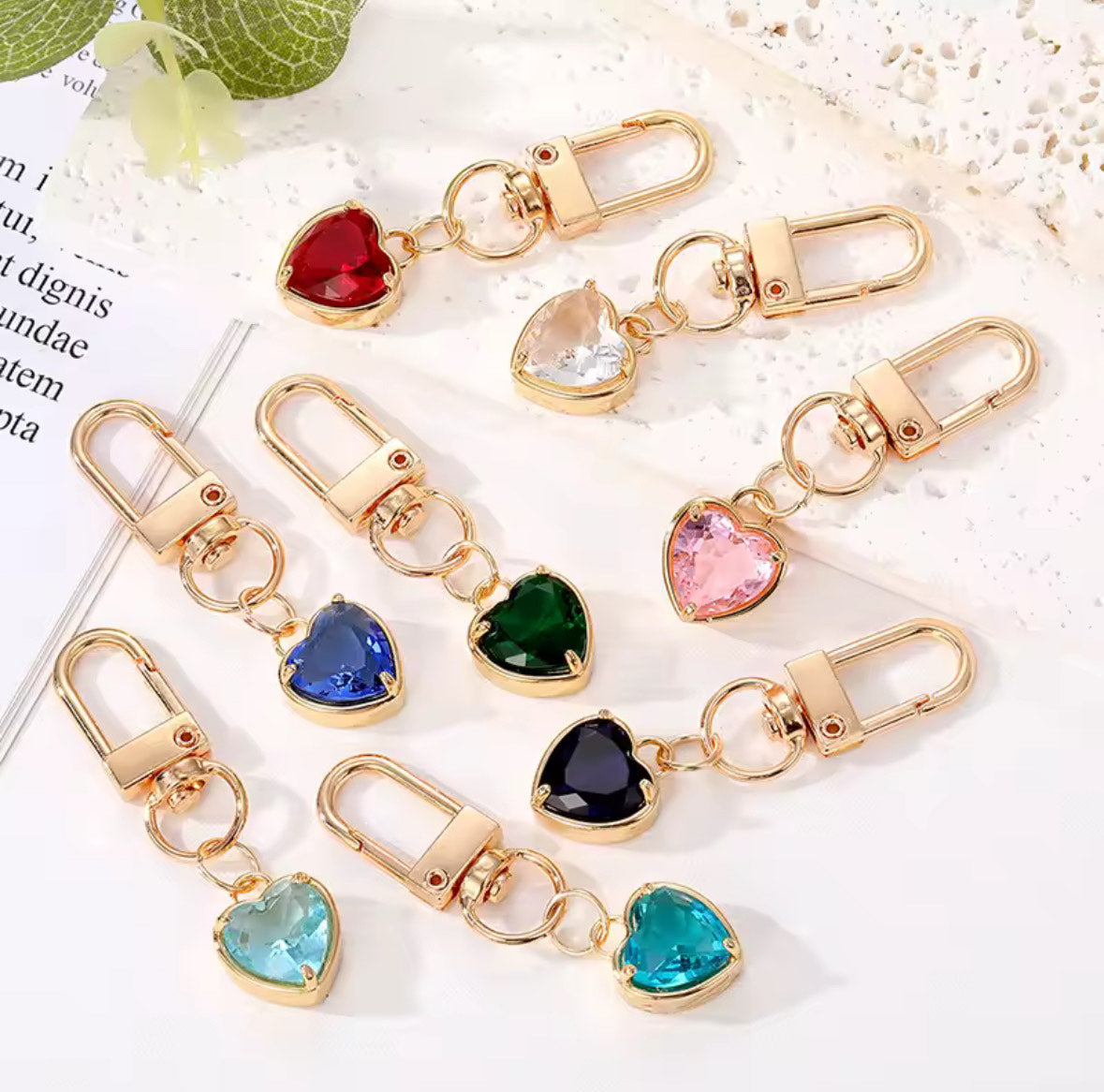 Heart Bridle Charms